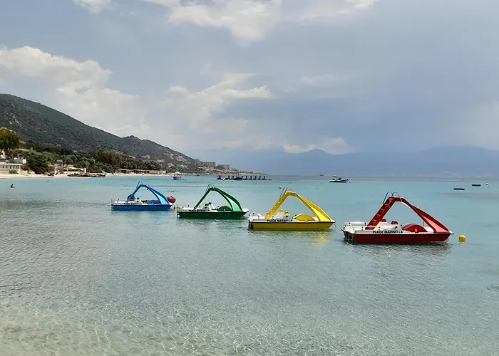 Marinella, Vue Mer Panoramique, Superbe T2 Plage A 150 M